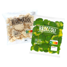 Bloemkool- of broccoliroosjes